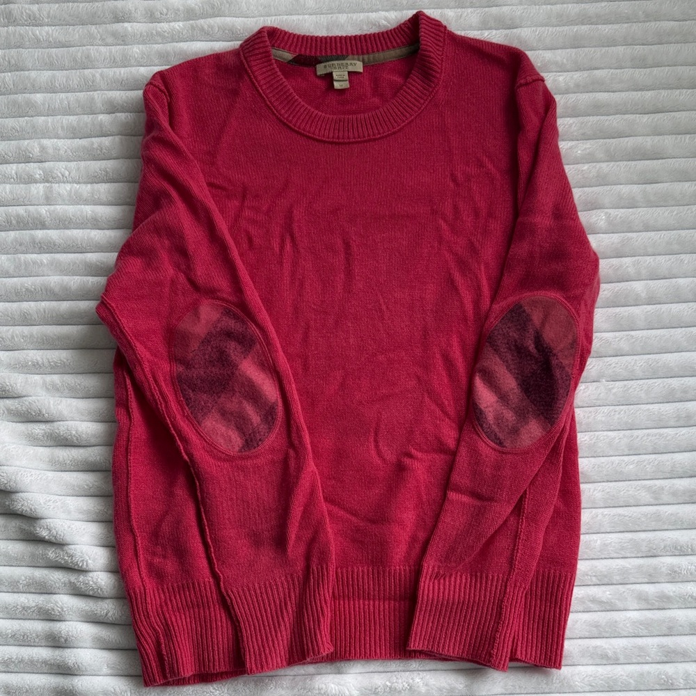 BURBERRY Salmon Pink Sweater